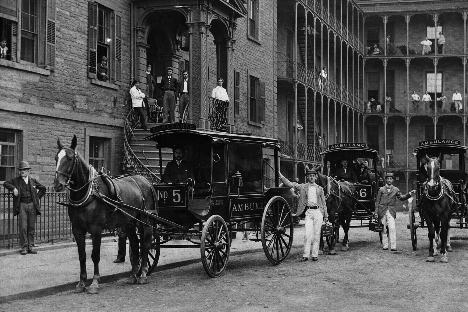 Historic Ambulance Service - Brooklyn 1884
