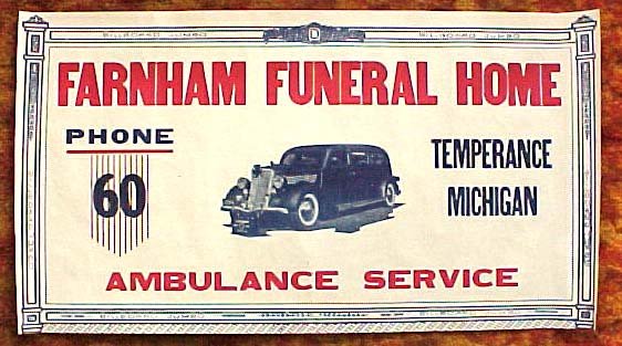 Funeral home-based ambulance